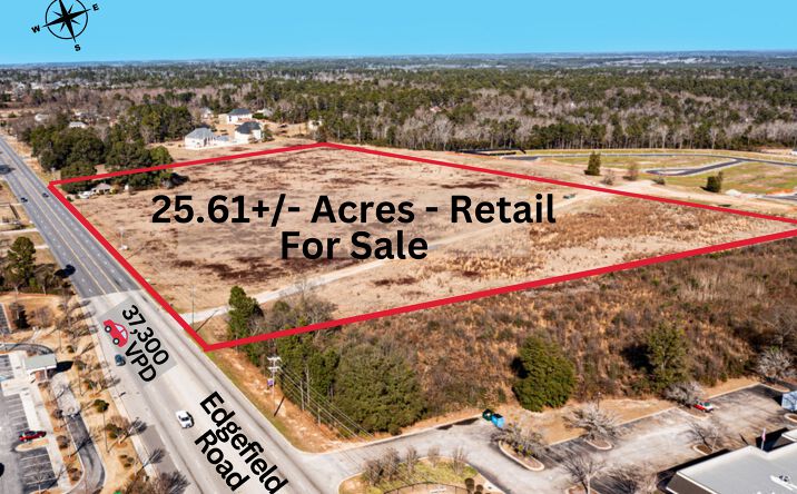 Pictures of Land, Mixed Use, Retail property located at 1075 Edgefield Rd, North Augusta, SC 29860 for sales - image #1