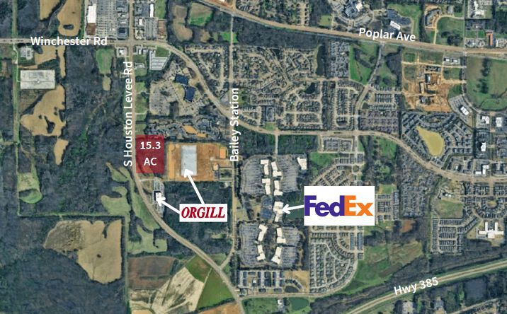 Pictures of Land property located at S Houston Levee Rd, Collierville, TN 38017 for sales - image #1