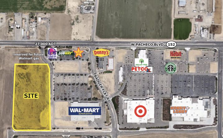 Pictures of Land property located at 1575 West Pacheco Blvd, Los Banos, CA 93635 for sales - image #1
