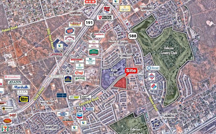 Pictures of Land property located at 7402 Eastridge Road, Odessa, TX 79765 for sales - image #1