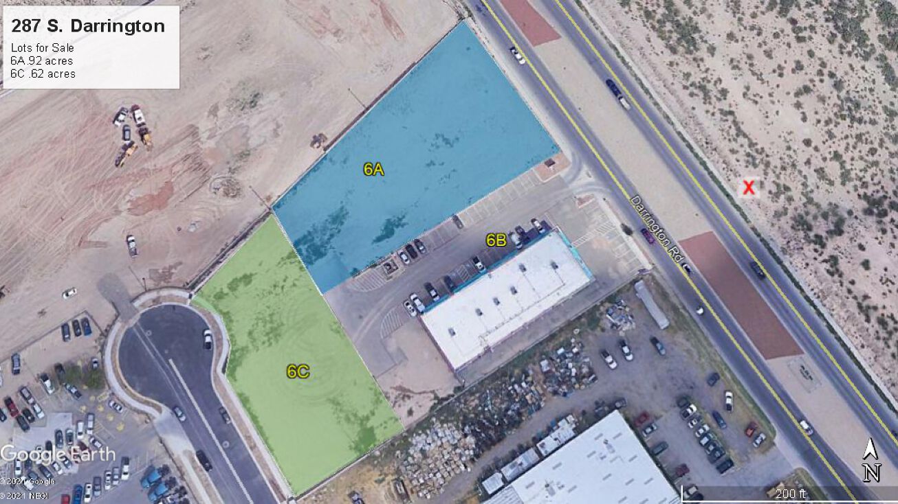 Pictures of Land property located at 287 Darrington Rd Lot, Horizon City, TX 79928 for sales - image #1