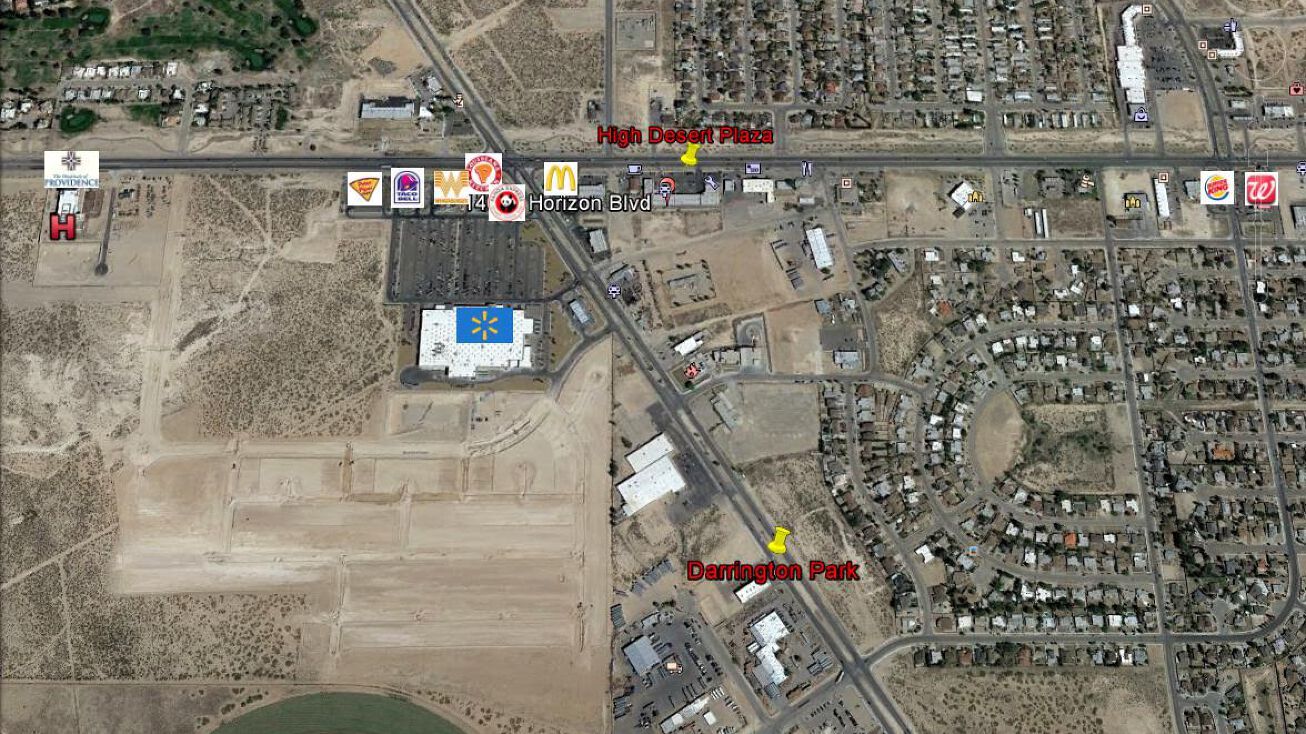 Pictures of Land property located at 287 Darrington Rd, Horizon City, TX 79928 for sales - image #1