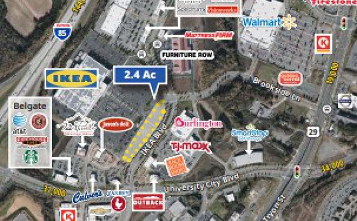 Pictures of Land property located at 8300 IKEA Blvd, Charlotte, NC 28262 for sales - image #1