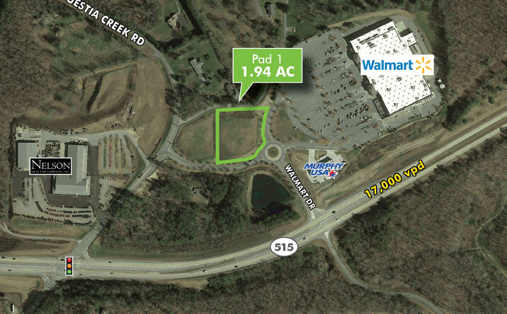 Pictures of Land property located at 2257 GA-515 (Pad 1), Blairsville, GA 30512 for sales - image #1