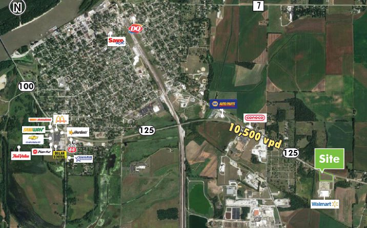 Pictures of Land property located at 100 Lincoln Ave (Pad 2), Beardstown, IL 62618 for sales - image #1