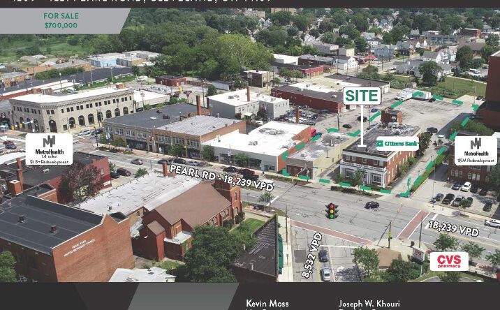 Pictures of Mixed Use, Multifamily, Office, Retail property located at 4221 Pearl Rd, Cleveland, OH 44109 for comps - image #1