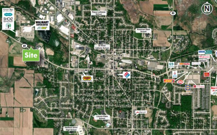 Pictures of Land property located at 1220 Theil St (Pad 1), Hartford, WI 53027 for sales - image #1