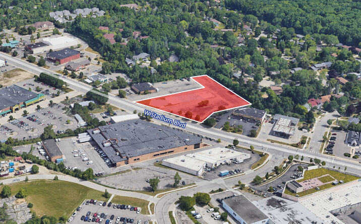 Pictures of Land property located at 2060 W Stadium Blvd, Ann Arbor, MI 48103 for sales - image #1