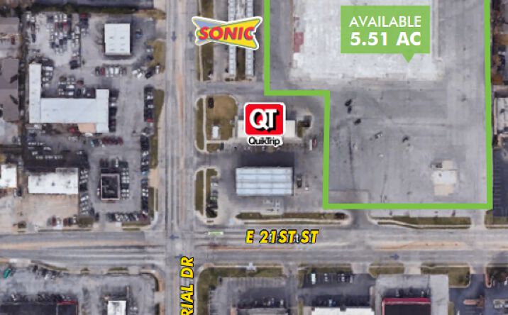 Pictures of Land property located at 8127 E 21st St, Tulsa, OK 74129 for sales - image #1