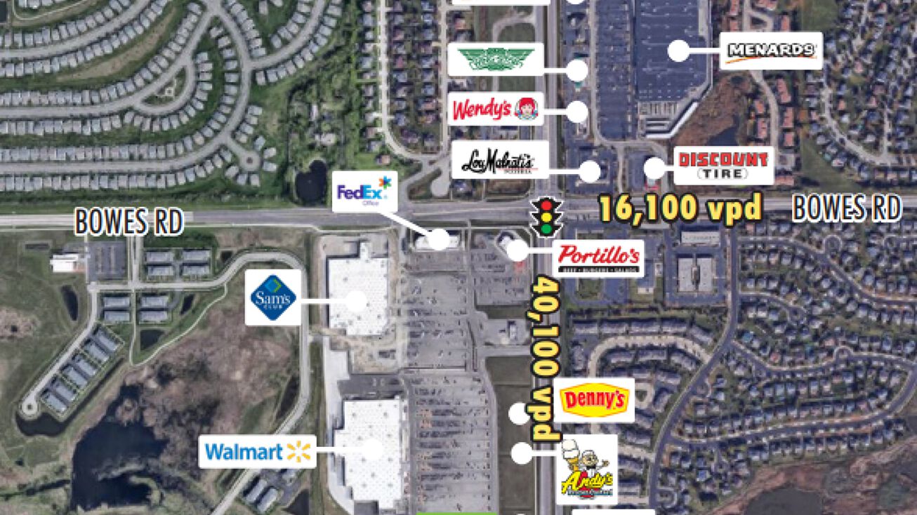 1100 S Randall Rd (Pad 1), Elgin, IL 60123 Land for Sale 1100 S