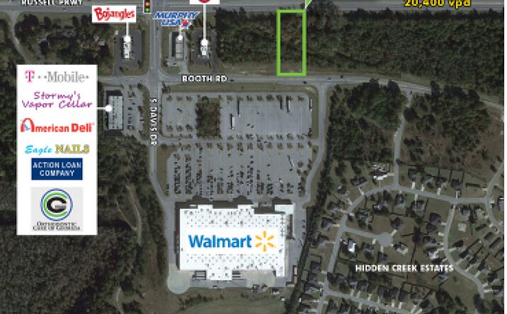 Pictures of Land property located at 502 Booth Rd (Pad 1), Warner Robins, GA 31088 for sales - image #1
