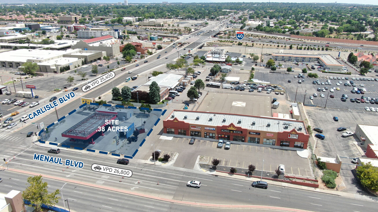 SWC Menaul and Carlisle, Albuquerque, NM 87107