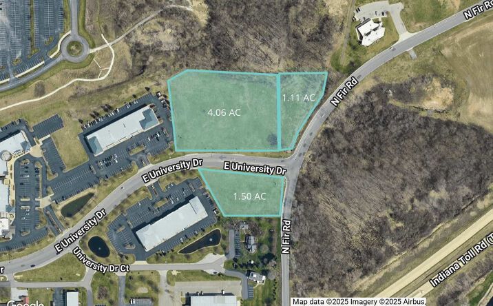 Pictures of Land property located at University Drive & Fir Road, Granger, IN 46530 for sales - image #1