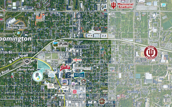Pictures of Land property located at 503 N. Rogers St., Bloomington, IN 47404 for sales - image #1