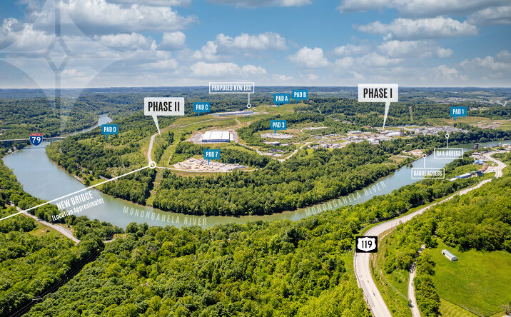 Pictures of Land property located at Industrial Park Rd, Morgantown, WV 26505 for sales - image #1