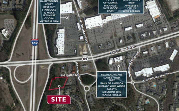 Pictures of Land property located at 0 Big Oak Ct, Knightdale, NC 27545 for sales - image #1