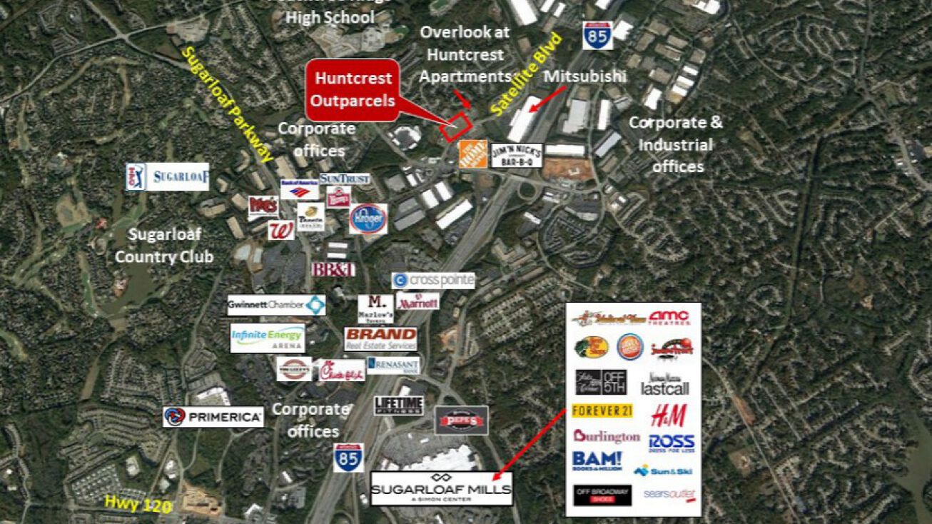 1465 Satellite Blvd NW, Suwanee, GA 30024 Land for Sale Huntcrest