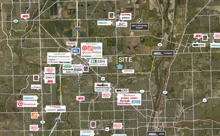 Pictures of Land property located at NEQ of Weber Road & Caton Farm Road, Crest Hill, IL 60403 for sales - image #1