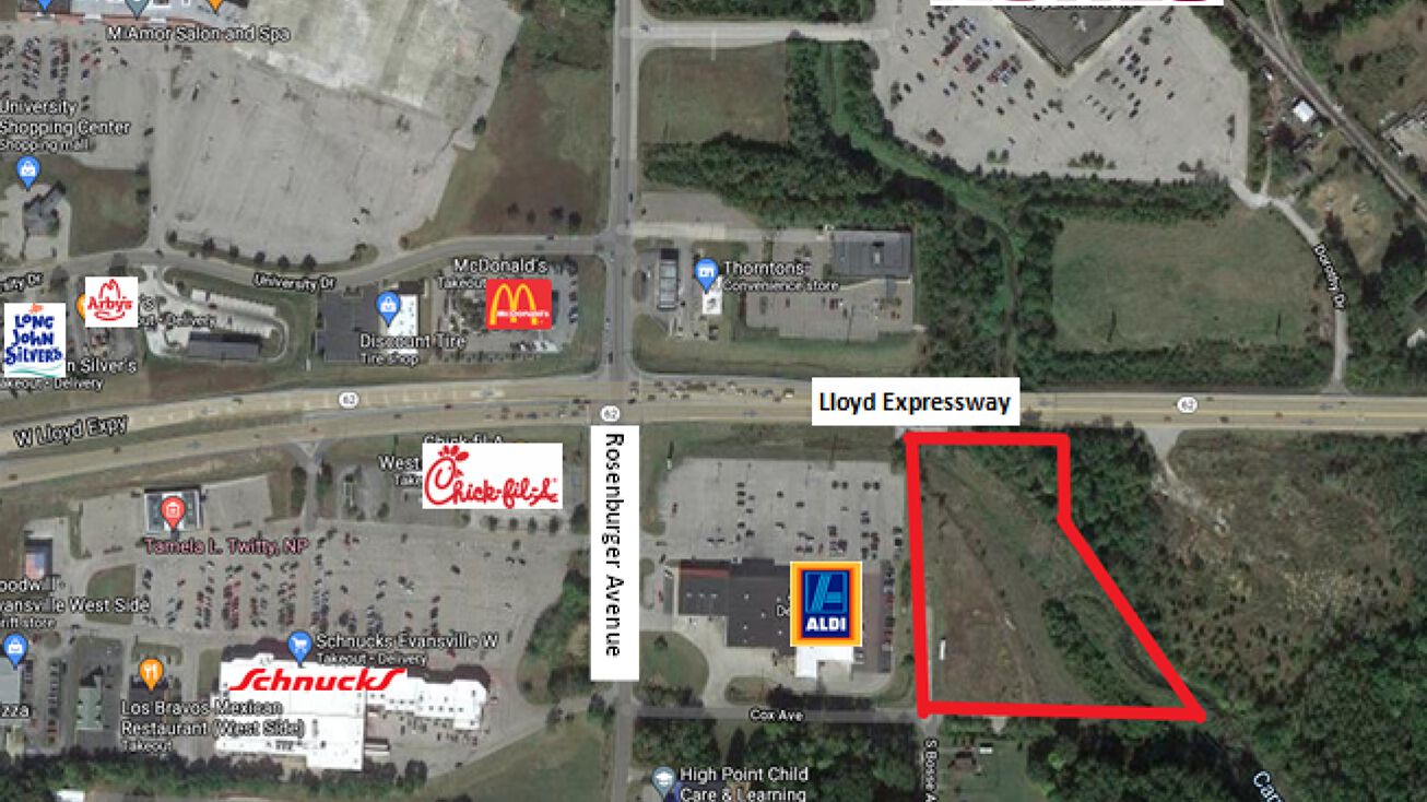 62 S Bosse Ave, Evansville, IN 47712 Retail Property for Sale West