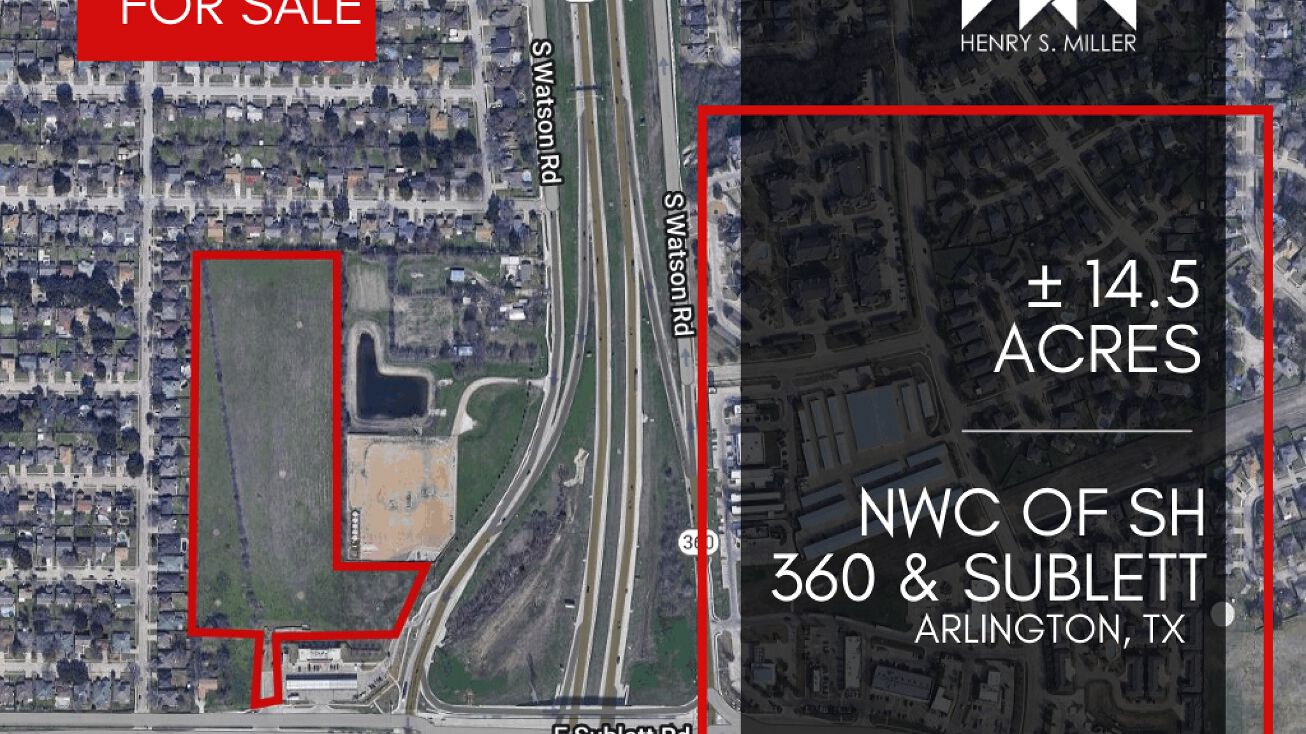 NWC SH 360 and Sublett, Arlington, TX 76018