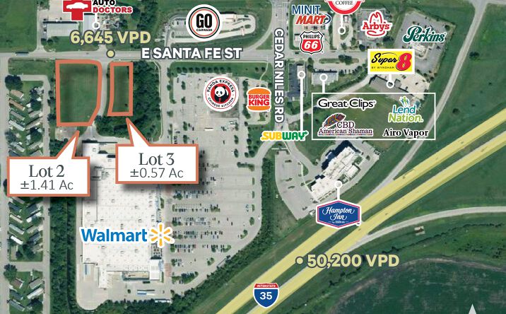 Pictures of Land property located at 1725 E Santa Fe St, Gardner, KS 66030 for sales - image #1