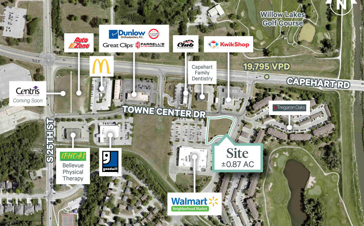 Pictures of Land property located at 2109 Towne Centre Dr, Bellevue, NE 68123 for sales - image #1