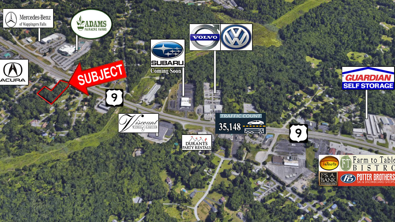 U.S. Route 9, Wappingers Falls, NY 12590 Land for Sale Commercial / Residential Development Site