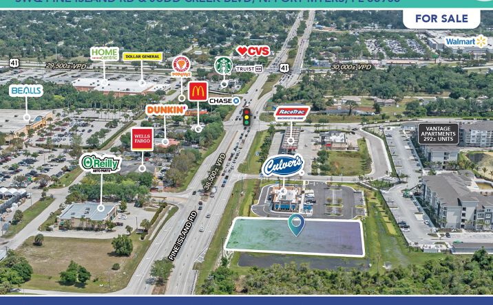 Pictures of Land property located at SEQ Pine Island Rd & Judd Creek Blvd, North Fort Myers, FL 33903 for sales - image #1