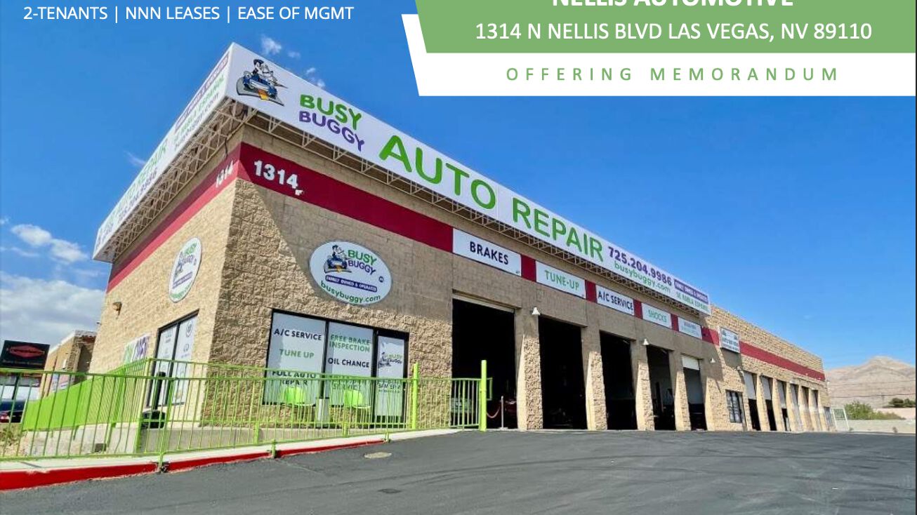 1314 N Nellis Blvd, Las Vegas, NV 89110 Retail Property for Sale