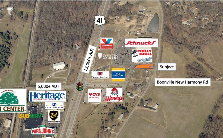 Pictures of Land property located at 630 Boonville New Harmony Rd, Evansville, IN 47725 for sales - image #1
