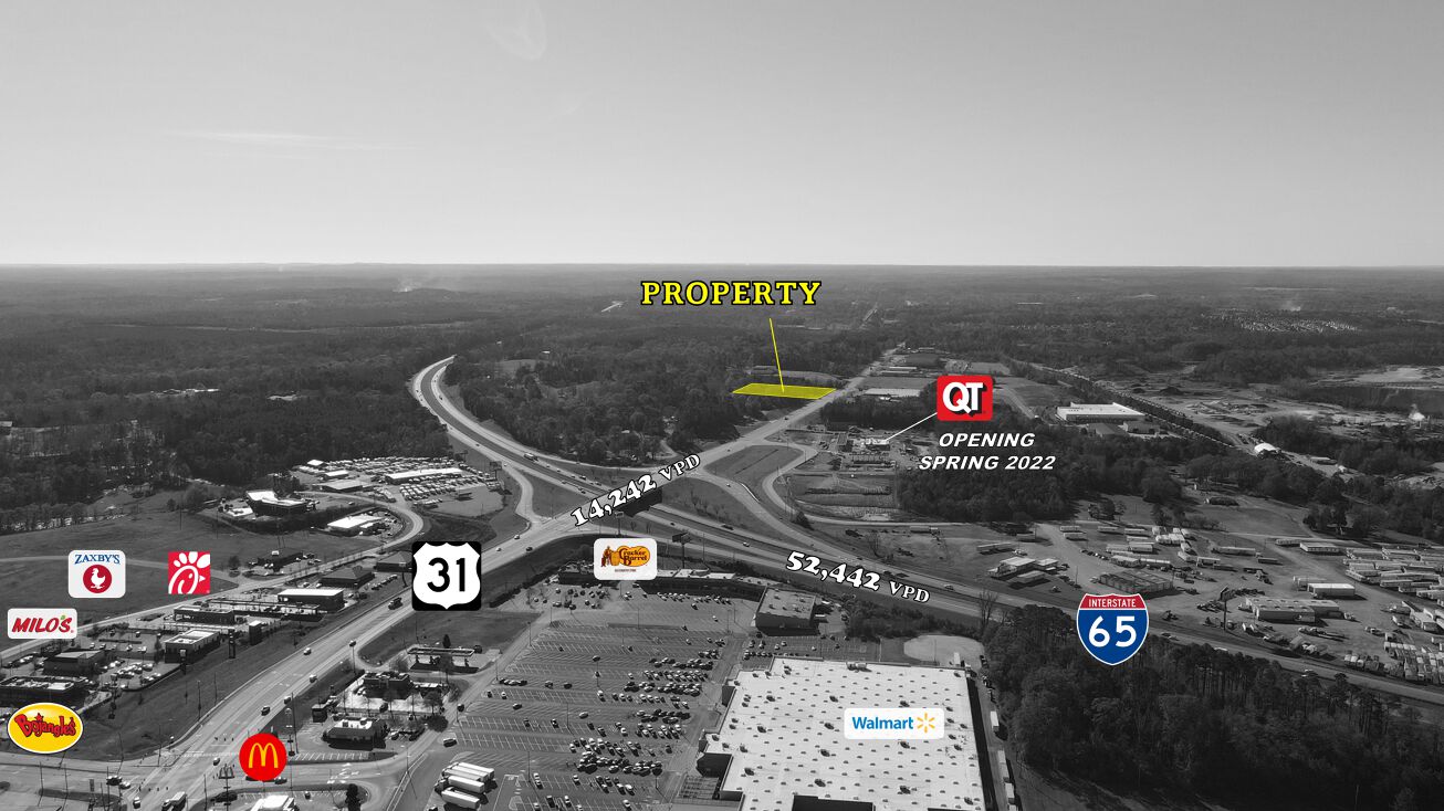 5929 US31, Calera, AL 35040 Land for Sale HWY 31 Land
