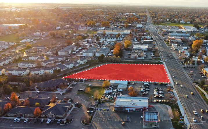 Pictures of Land, Retail property located at 715 E Fairview Ave, Meridian, ID 83642 for sales - image #1
