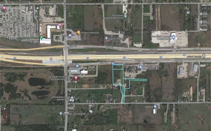 Pictures of Land property located at 35055 Katy Fwy, Brookshire, TX 77423 for sales - image #1