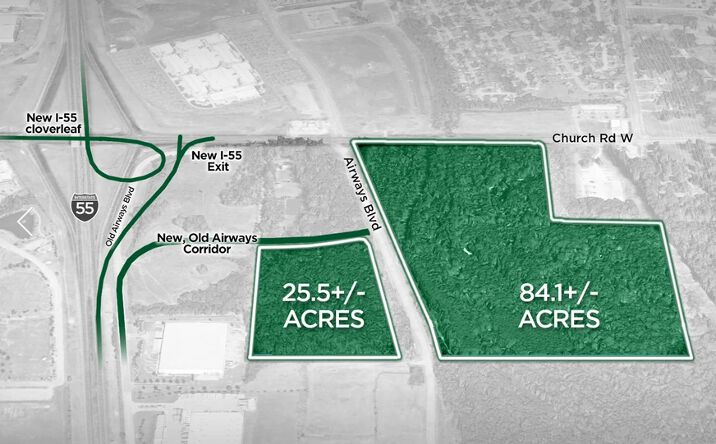 Pictures of Land property located at 49 Church Rd W, Southaven, MS 38672 for sales - image #1