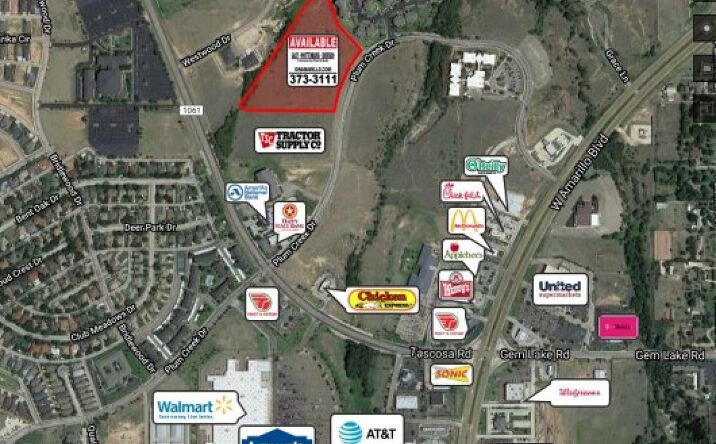 Pictures of Land property located at Plum Creek Dr, Amarillo, TX 79124 for sales - image #1