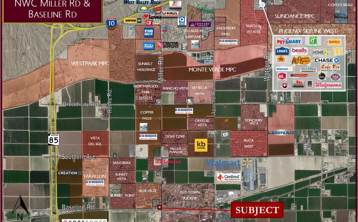 Pictures of Land property located at S Miller Rd, Buckeye, AZ 85326 for sales - image #1