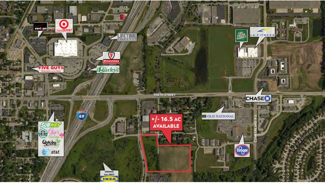 116th Street & USA Parkway, Fishers, IN 46037