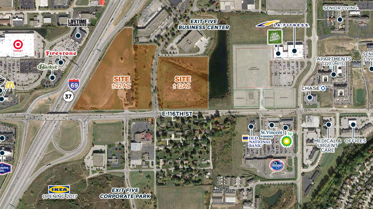 NEC I69 & 116th Street, Fishers, IN 46037