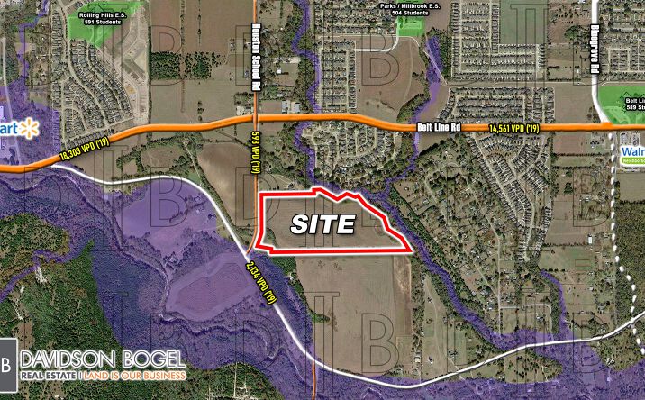 Pictures of Land property located at NEQ - N. Houston School Rd. & W. Main St., Lancaster, TX 75146 for sales - image #1