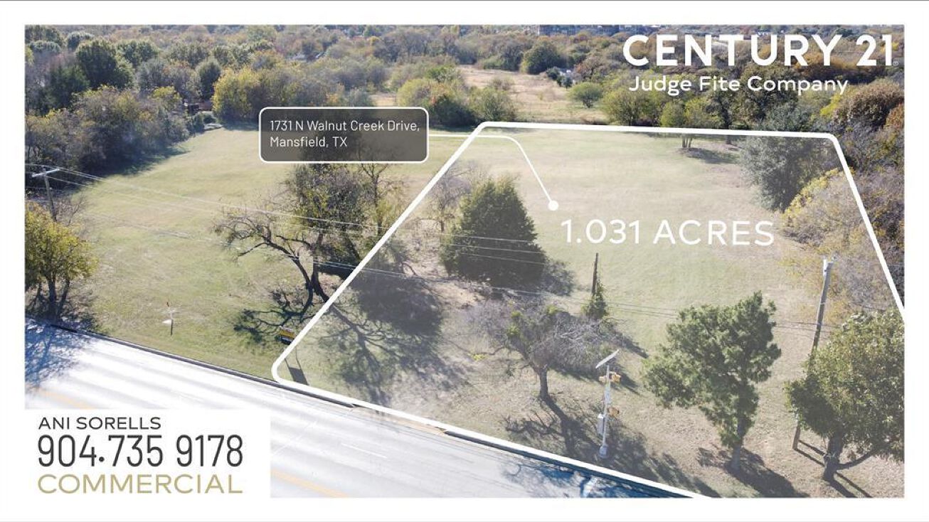 1731 Walnut Creek Drive N, Mansfield, TX 76063 Land for Sale 1731 Walnut Creek Drive N