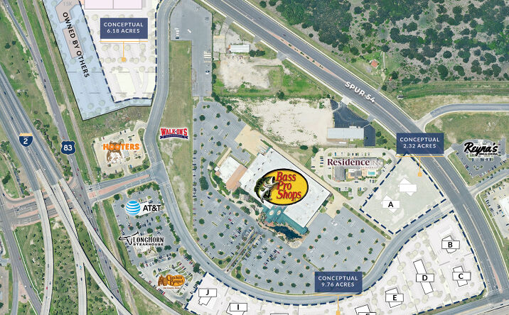 Pictures of Land property located at Expy 83 & IH-69, Harlingen, TX 78552 for sales - image #1