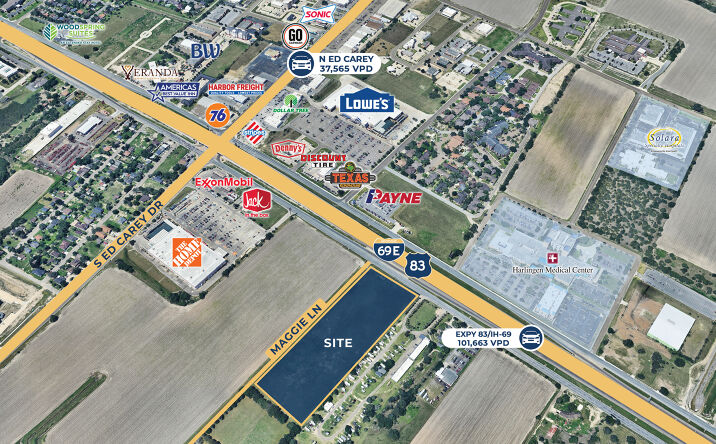 Pictures of Land property located at 4714 S Expressway 83, Harlingen, TX 78552 for sales - image #1