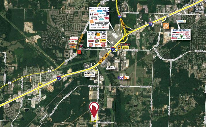 Pictures of Land property located at Vimy Ridge Rd & County Line Rd, Alexander, AR 72002 for sales - image #1