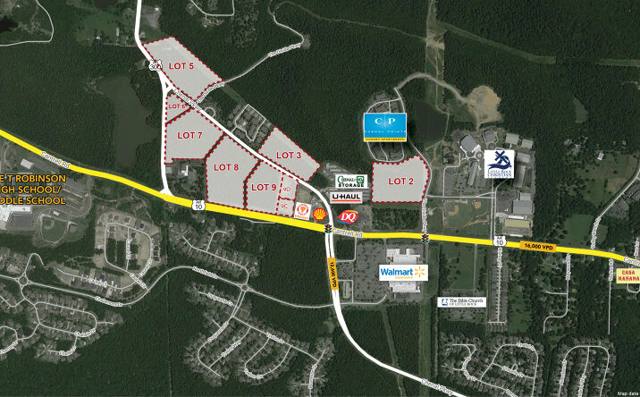 Pictures of Land property located at Highway 10 & Chenal Parkway, Little Rock, AR 72223 for sales - image #1