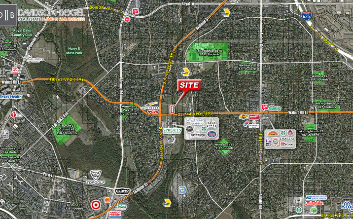 Pictures of Land property located at 7214 Whistle Stop Place, Dallas, TX 75231 for sales - image #1