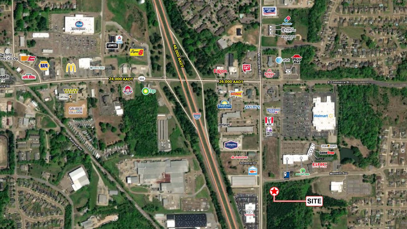 McIngvale Rd & Monteith Ave, Hernando, MS 38632
