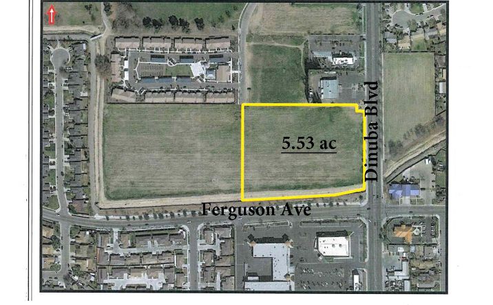 Pictures of Land property located at NWC Ferguson Ave and Dinuba Blvd., Visalia, CA 93291 for sales - image #1