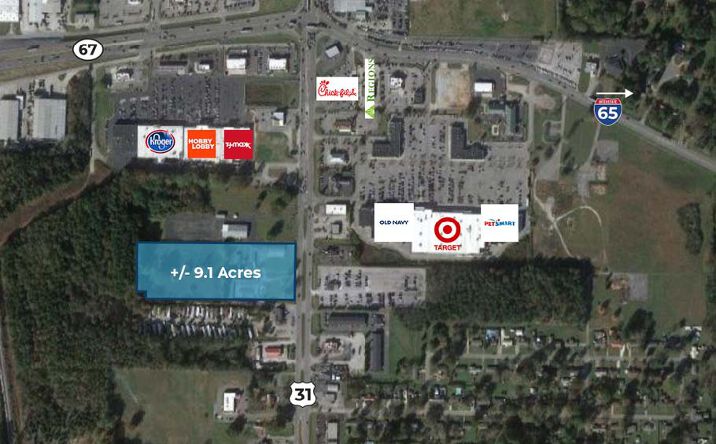 Pictures of Land property located at 2611 Hwy 31 S, Decatur, AL 35601 for comps - image #1