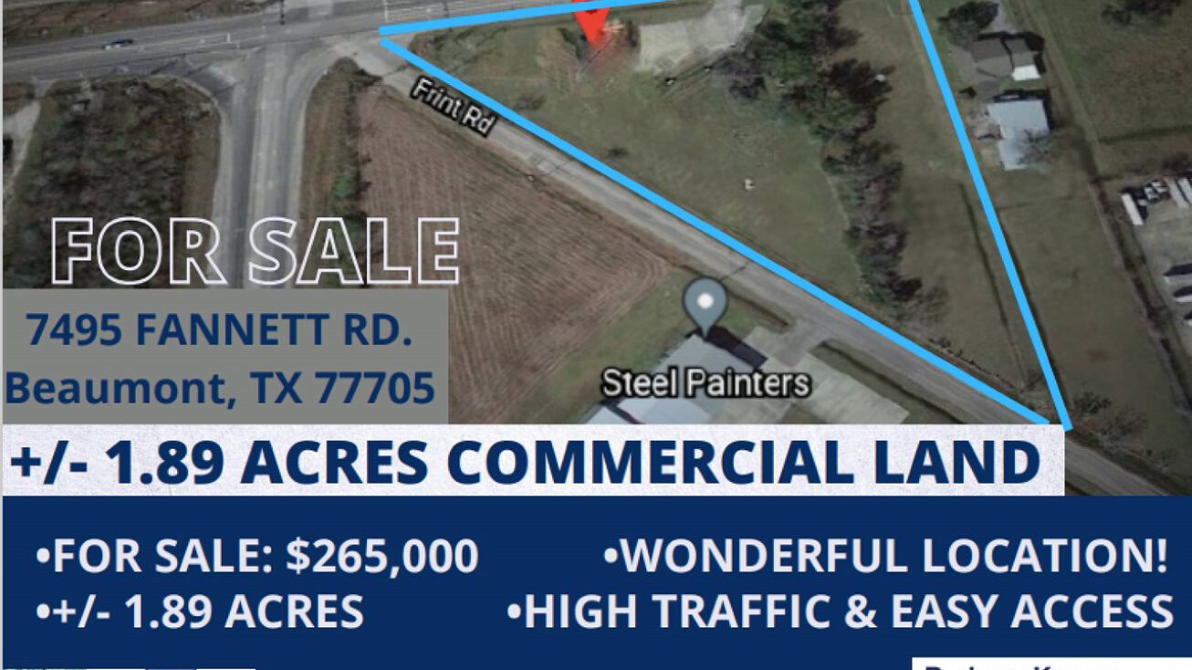 7495 Rd, Beaumont, TX 77705 Land for Sale 7495 Rd