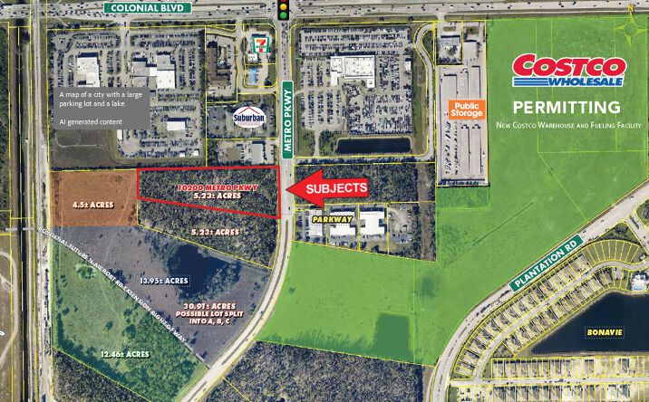 Pictures of Land property located at 10260 Metro Pkwy, Fort Myers, FL 33966 for sales - image #1